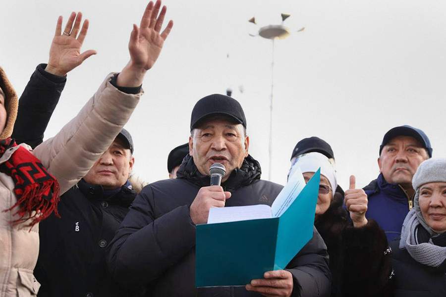 Протесты в Казахстане