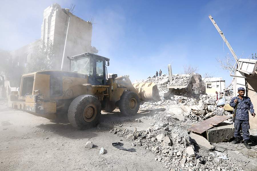 Арабская коалиция нанесла авиаудары по столице Йемена