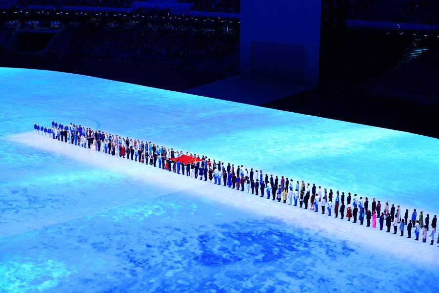Открытие Олимпиады-2022 в Пекине