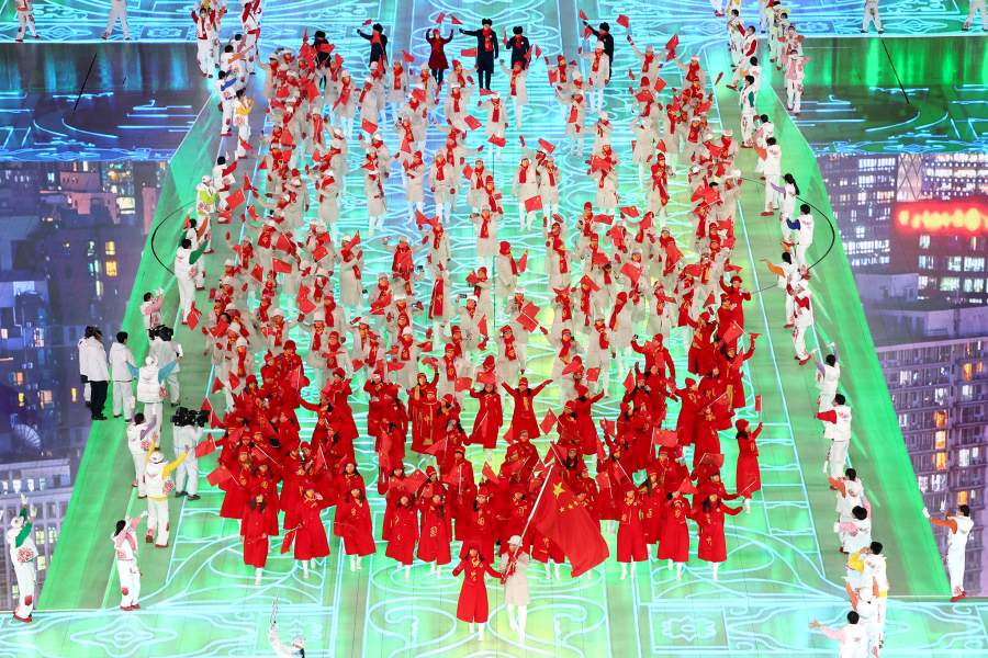 Открытие Олимпиады-2022 в Пекине