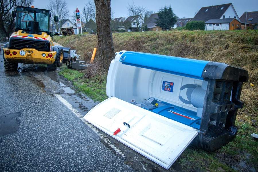 Ураган "Иления" в Германии