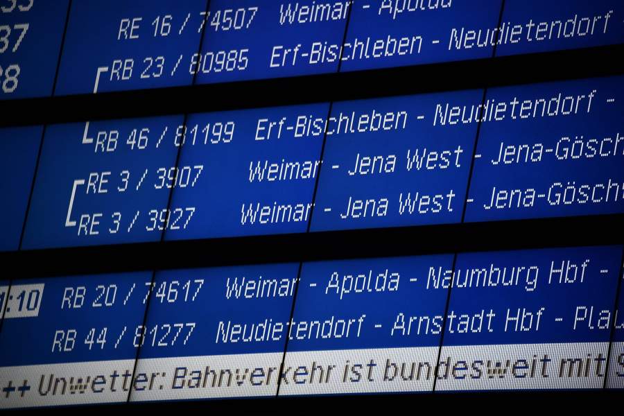 Ураган "Иления" в Германии