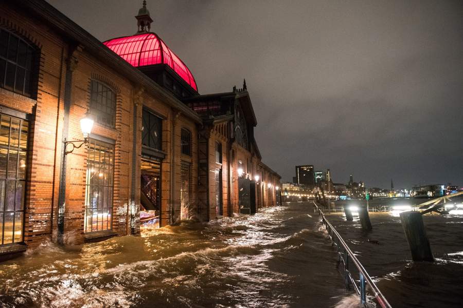 Ураган "Иления" в Германии