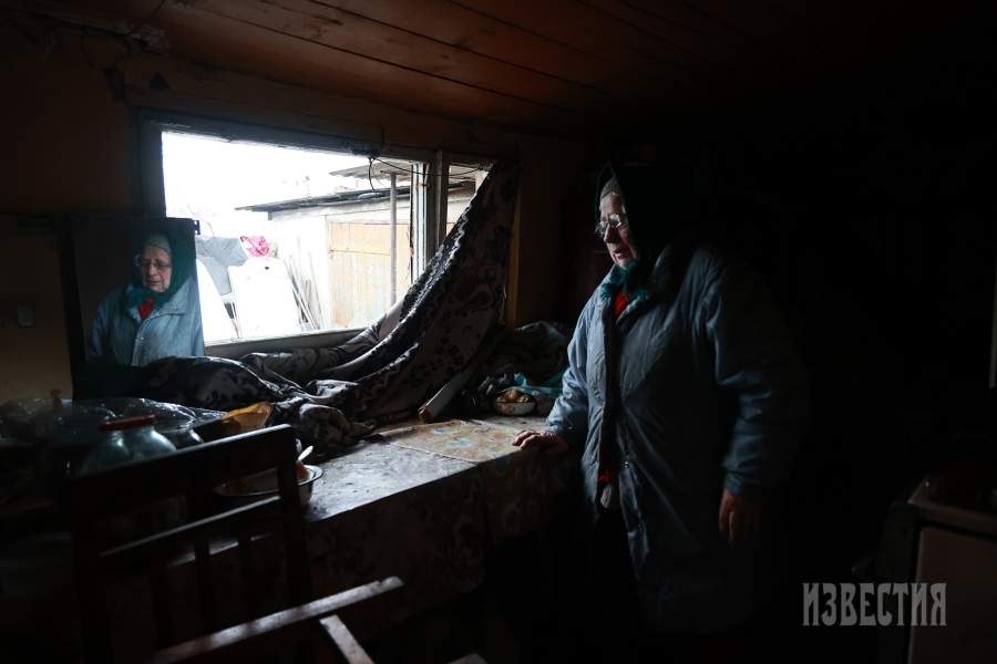 Посёлок Трёхизбенка в Луганской области