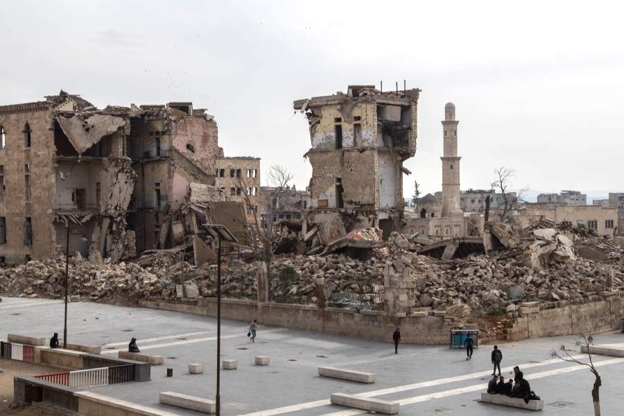 Древний Алеппо налаживает мирную жизнь