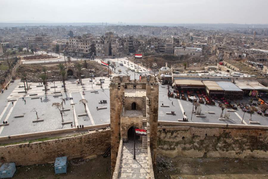 Древний Алеппо налаживает мирную жизнь