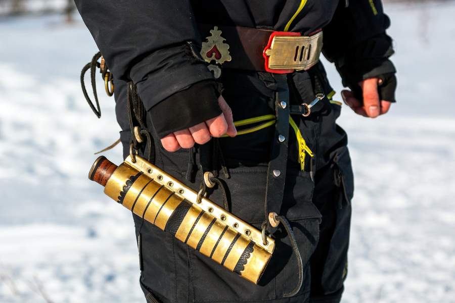 Олени сельскохозяйственного производственного кооператива «Тундра» в Мурманской области