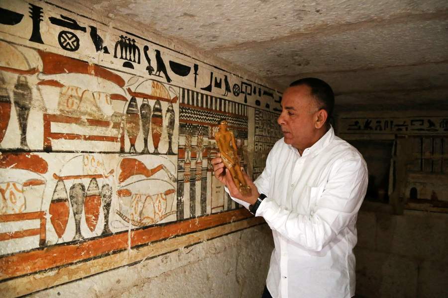 Египтологи нашли пять древних гробниц времен Древнего царства в Саккарском некрополе