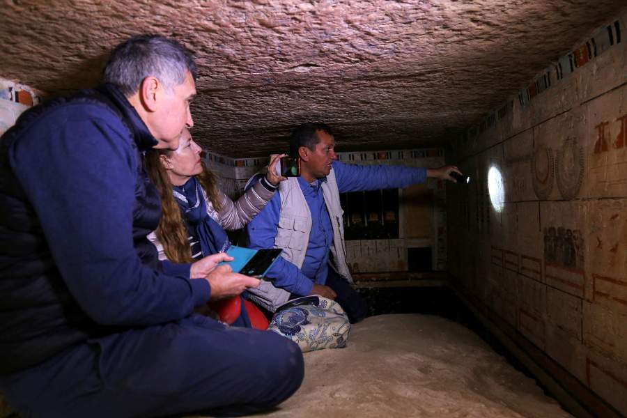 Египтологи нашли пять древних гробниц времен Древнего царства в Саккарском некрополе