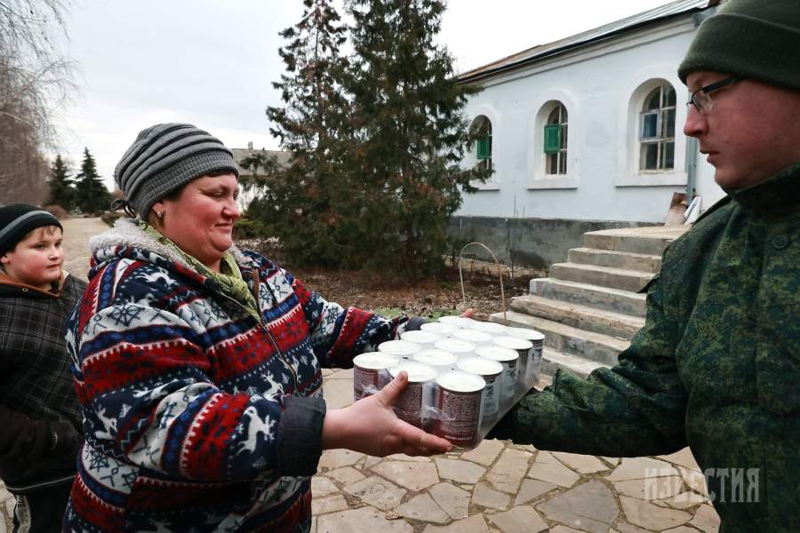 Гуманитарная помощь в ЛНР