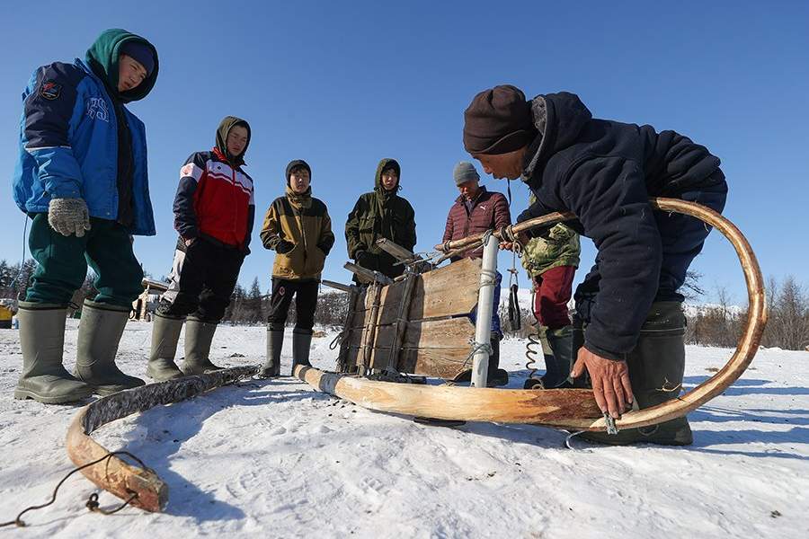 Сезонная кочевая школа «Мэрлэнкэ» в Якутии