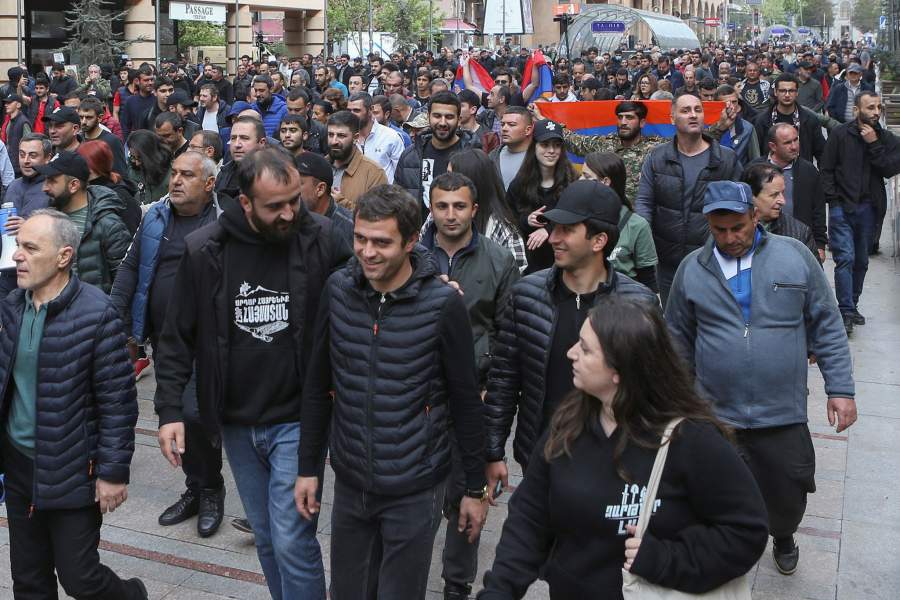 Акции протеста в Ереване