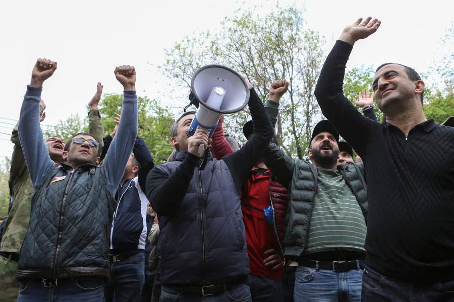 Акции протеста в Ереване