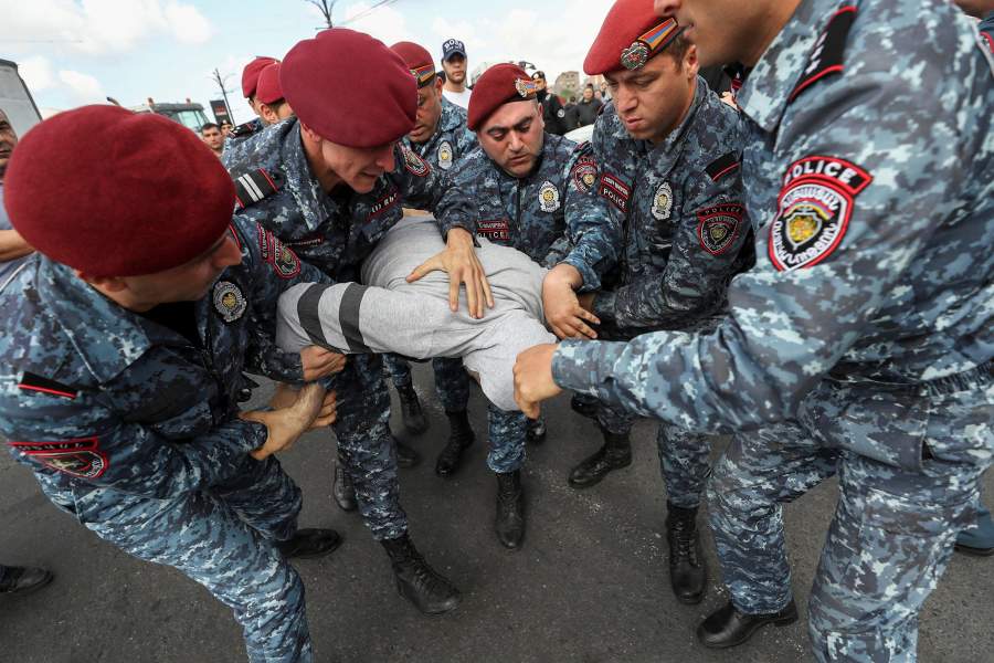 Акции протеста в Ереване