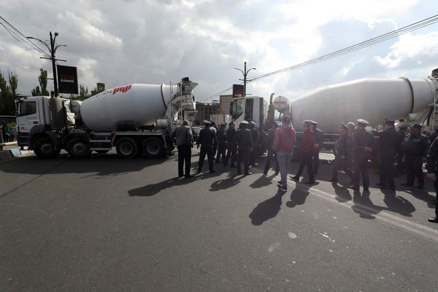 Акции протеста в Ереване