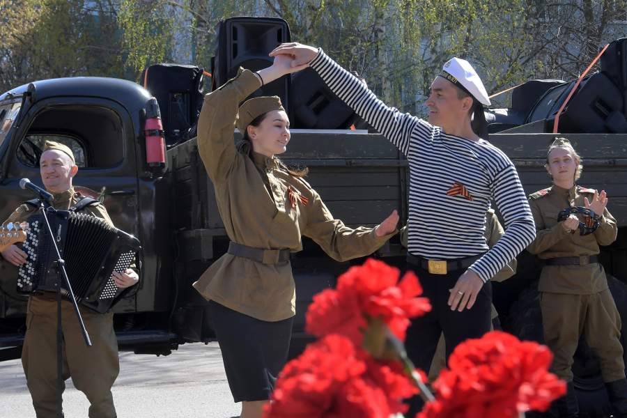 Празднование Дня Победы в России