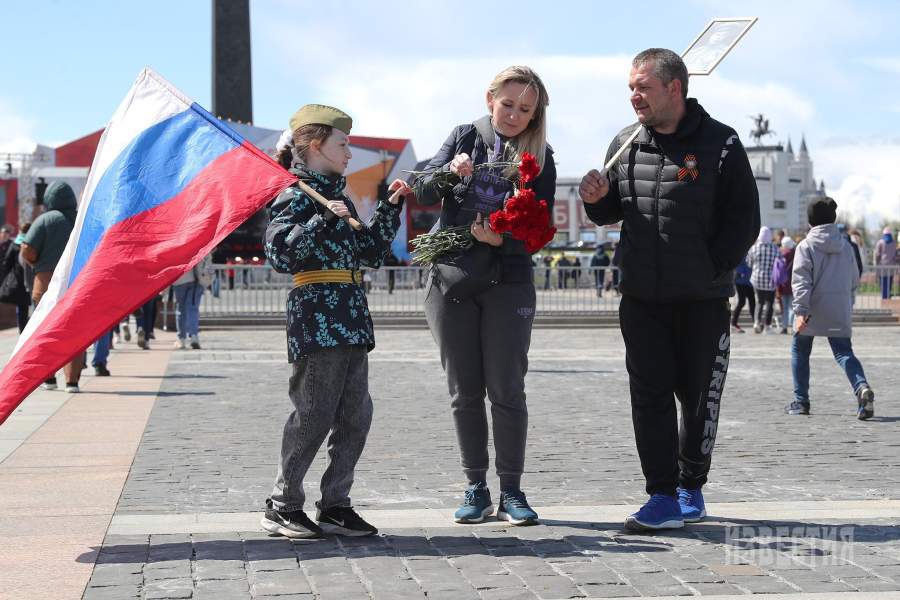 Празднование Дня победы в России