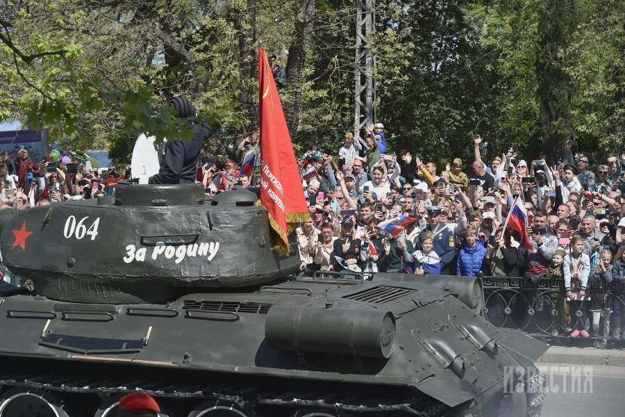 Празднование Дня победы в России