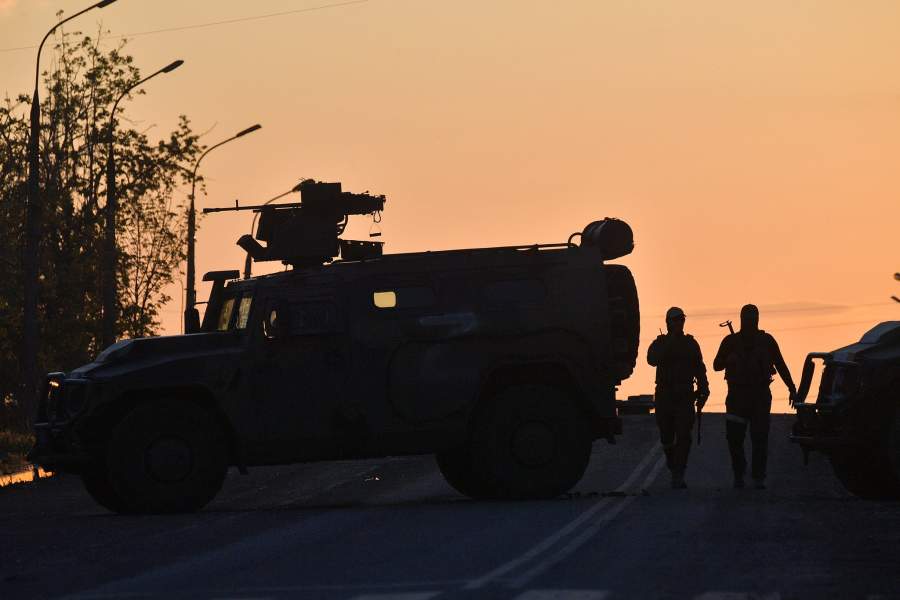 Вывоз раненых украинских военных с «Азовстали»  