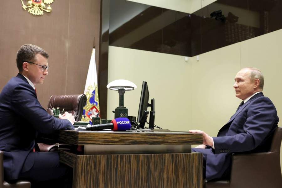 Интервью президента РФ В. Путина телеканалу "Россия"