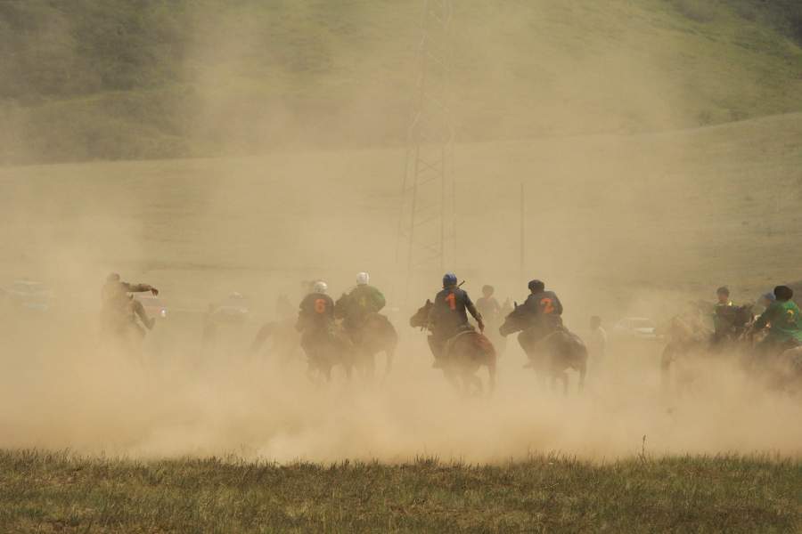 Как играют в кок бору жители Горного Алтая