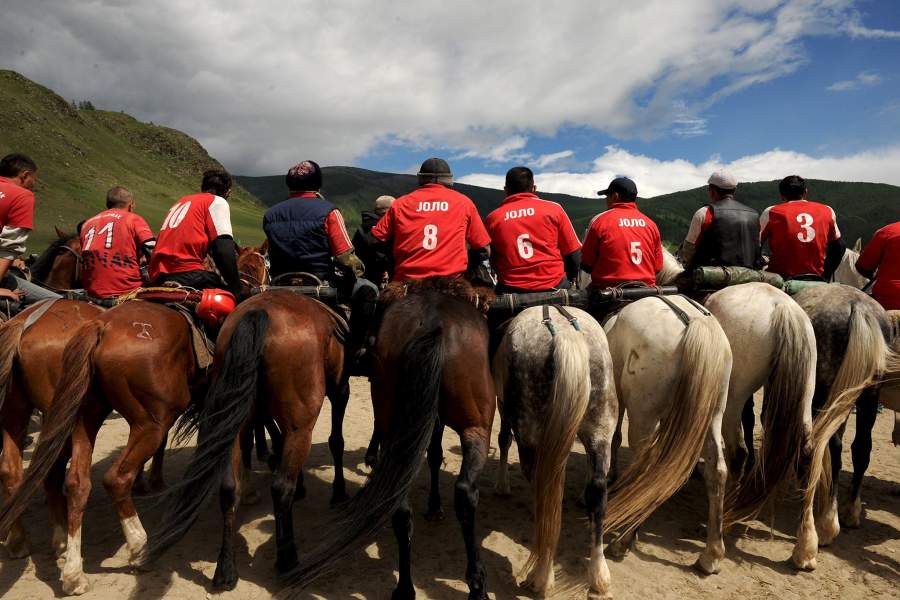 Как играют в кок бору жители Горного Алтая