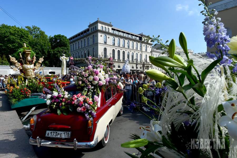 Фестиваль цветов в Санкт-Петербурге