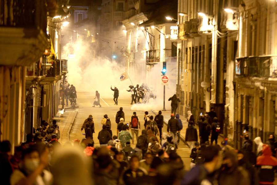 Протесты в Эквадоре