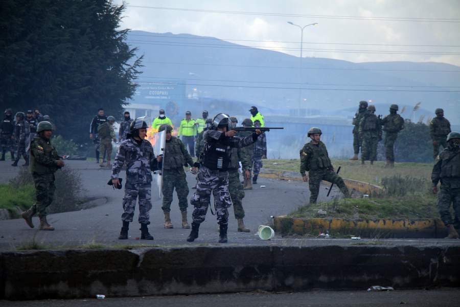 Протесты в Эквадоре