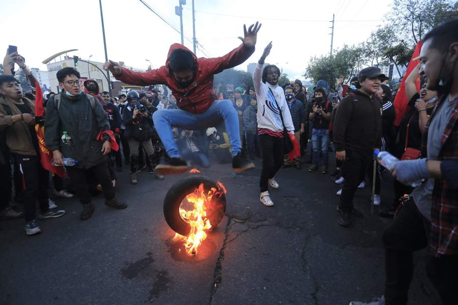 Протесты в Эквадоре