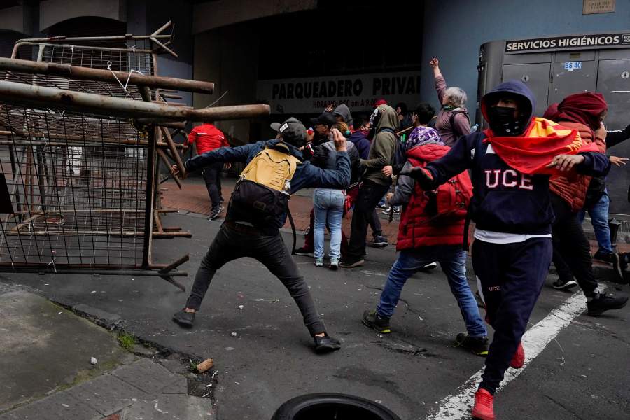 Протесты в Эквадоре