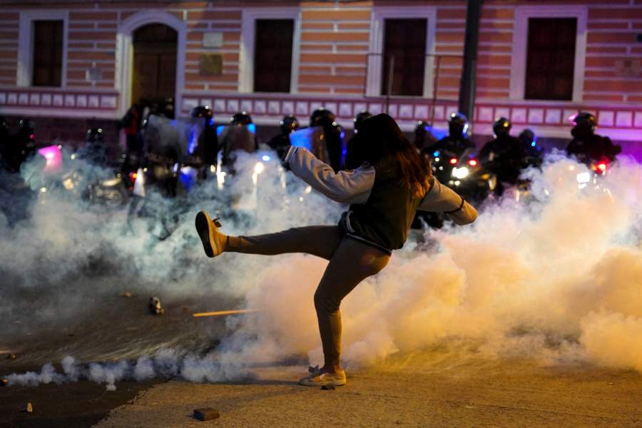 Протесты в Эквадоре