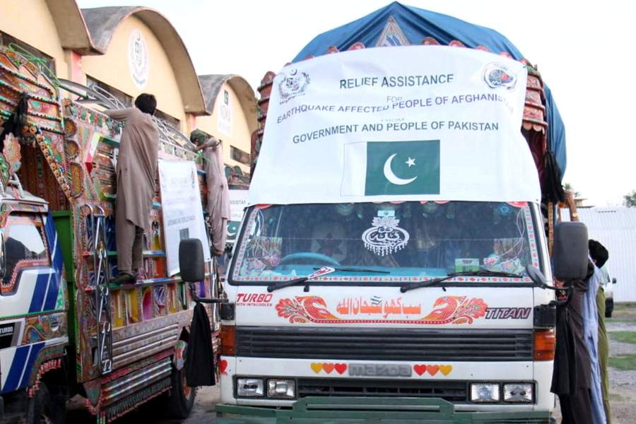 Землетрясение в Афганистане