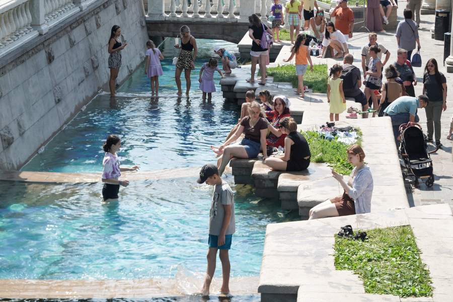 Жара в России