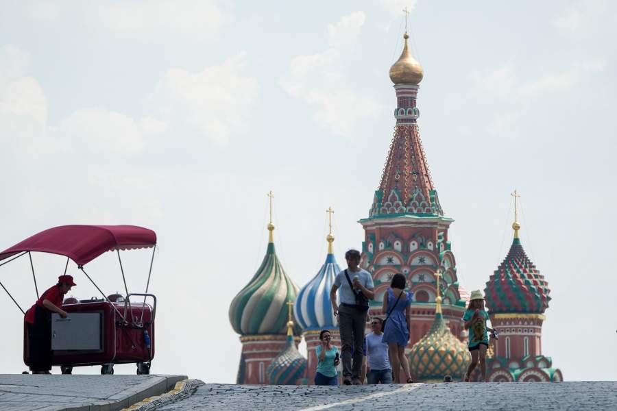 Жара в России