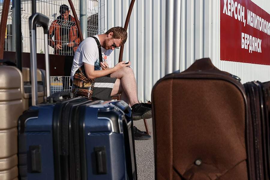 Открытие автобусного сообщения между Крымом, Херсонской и Запорожской областями