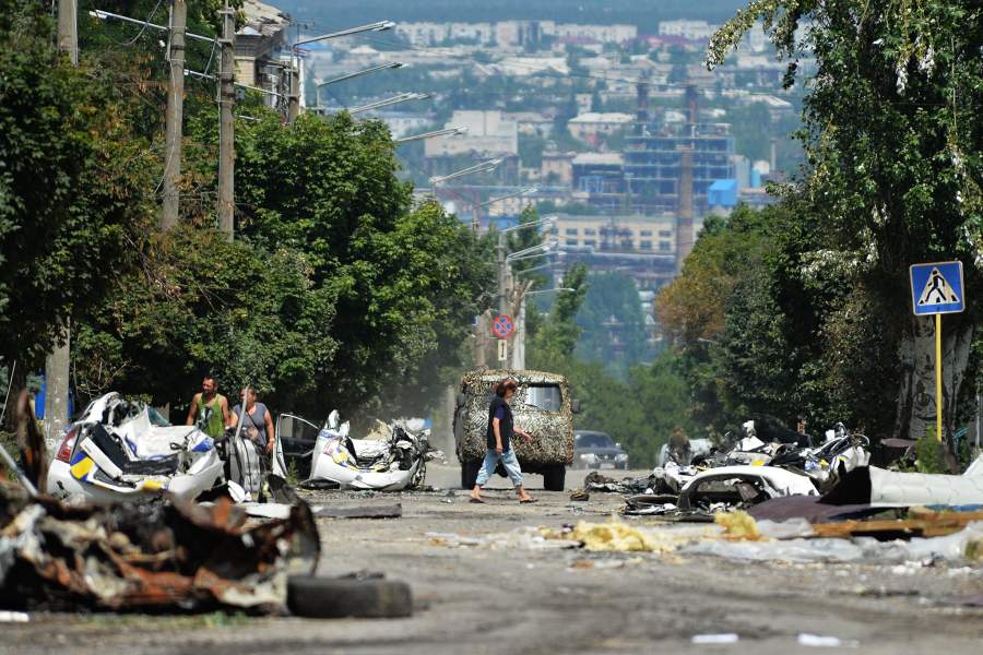 Обстановка в Лисичанске