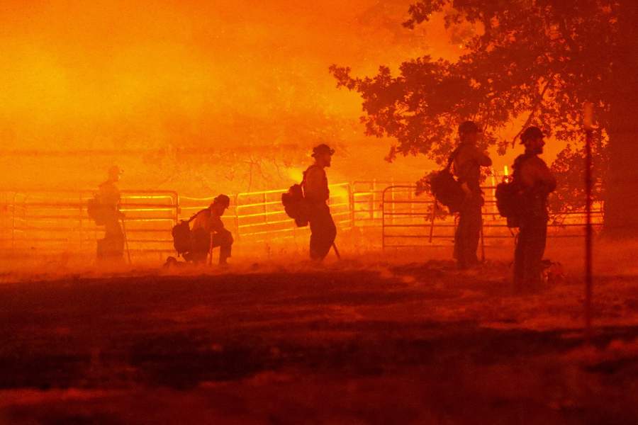 Пожары в Калифорнии