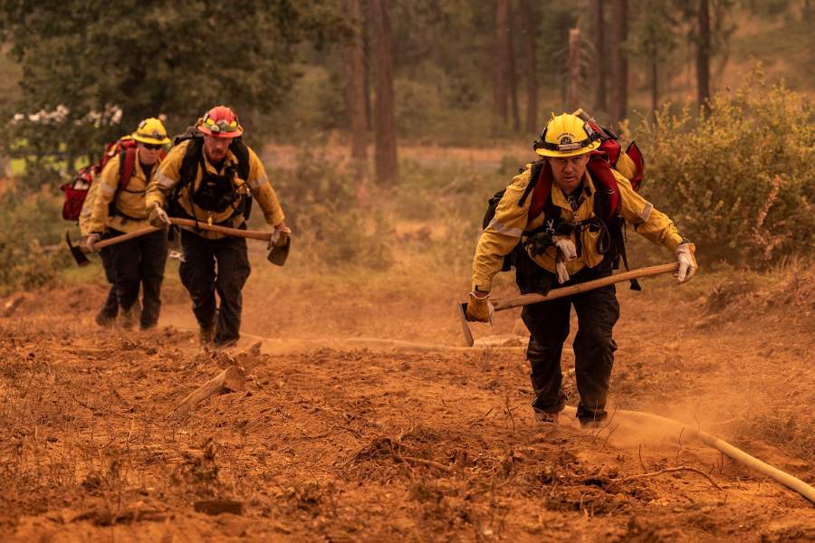 Пожары в Калифорнии