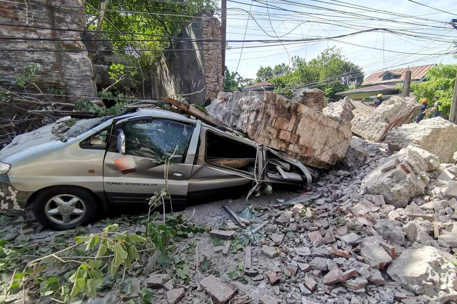 Землетрясение на Филиппинах