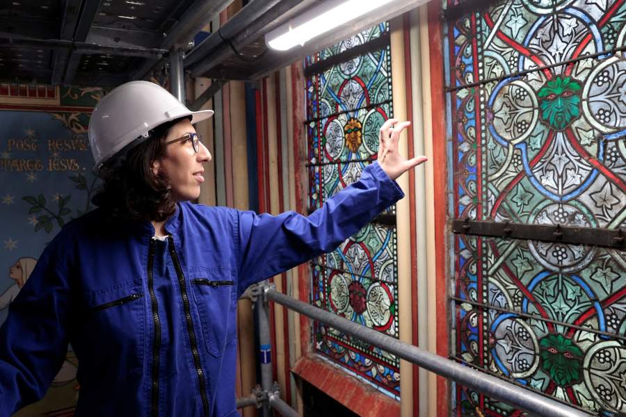 Как восстанавливают Нотр-Дам