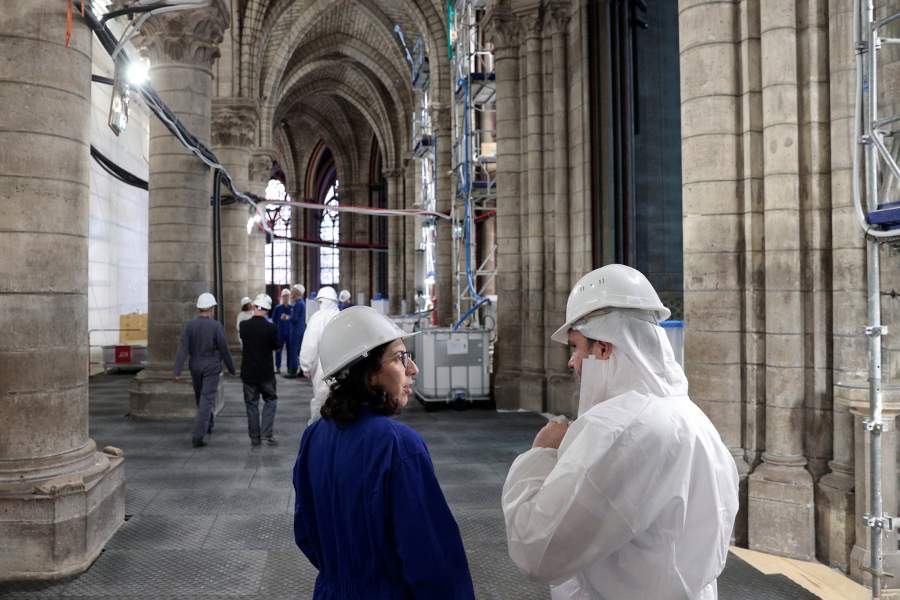 Как восстанавливают Нотр-Дам