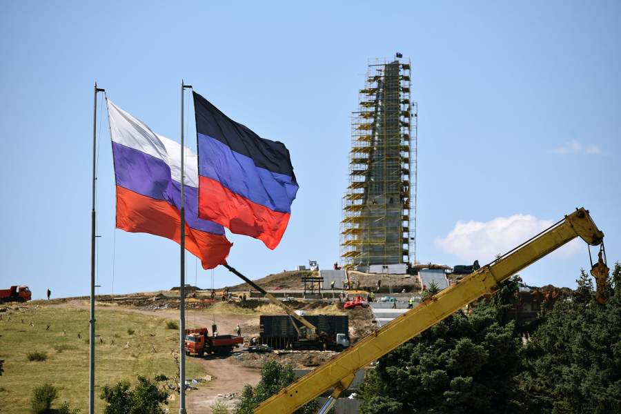 Как восстанавливают мемориал «Саур-Могила» в ДНР