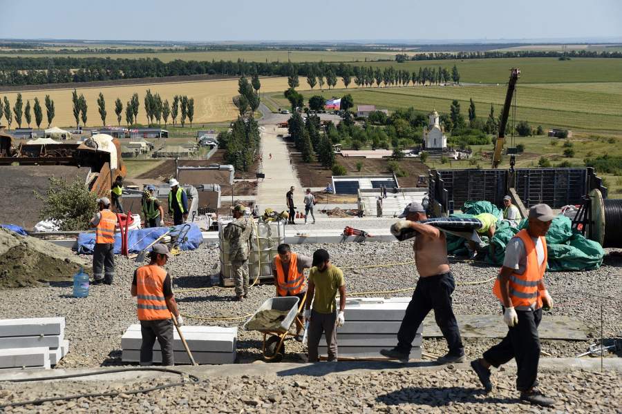 Как восстанавливают мемориал «Саур-Могила» в ДНР