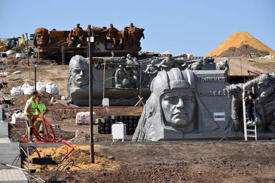 Как восстанавливают мемориал «Саур-Могила» в ДНР