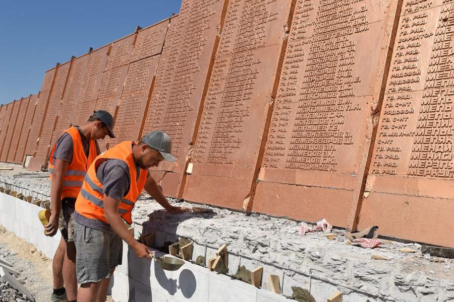 Как восстанавливают мемориал «Саур-Могила» в ДНР