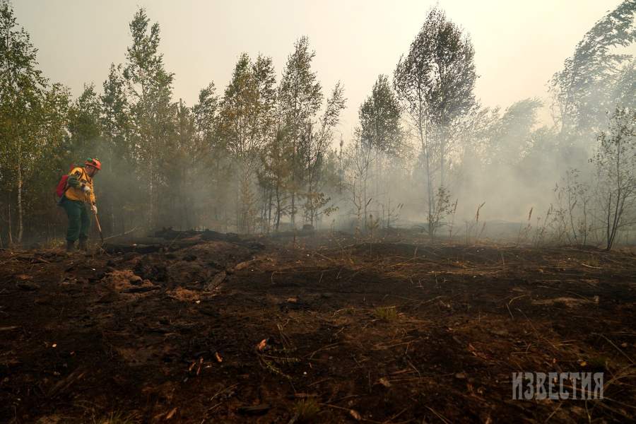 Пожары в Рязанской области