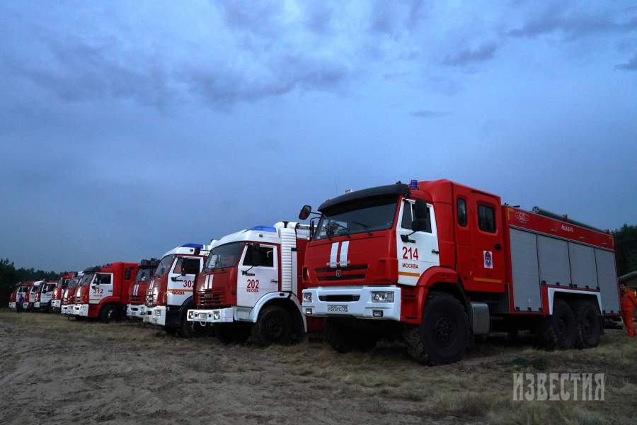 Пожары в Рязанской области