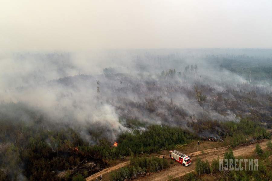 Пожары в Рязанской области