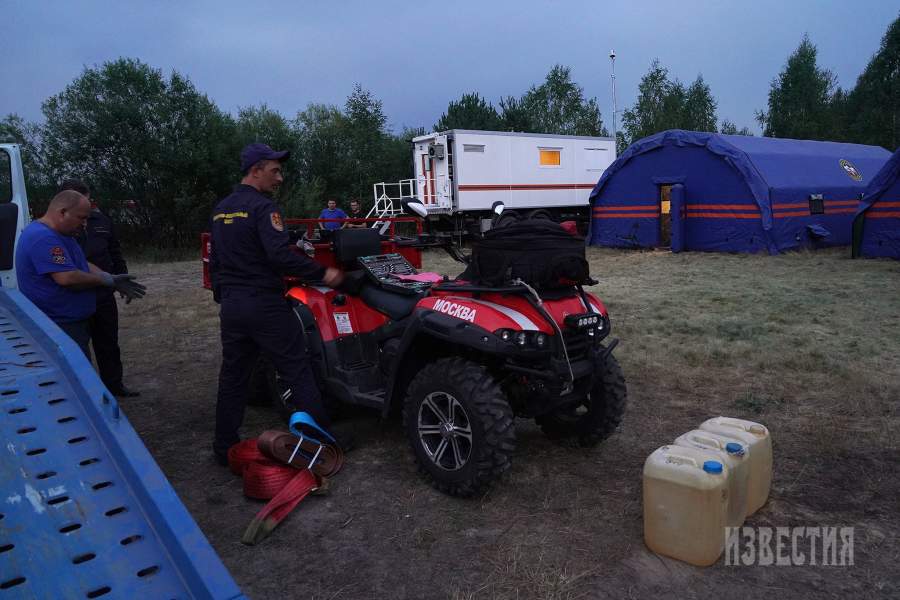 Пожары в Рязанской области